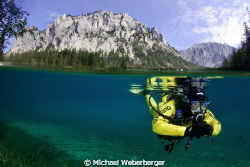 This picture was taken at Green Lake with my daughter, th... by Michael Weberberger 